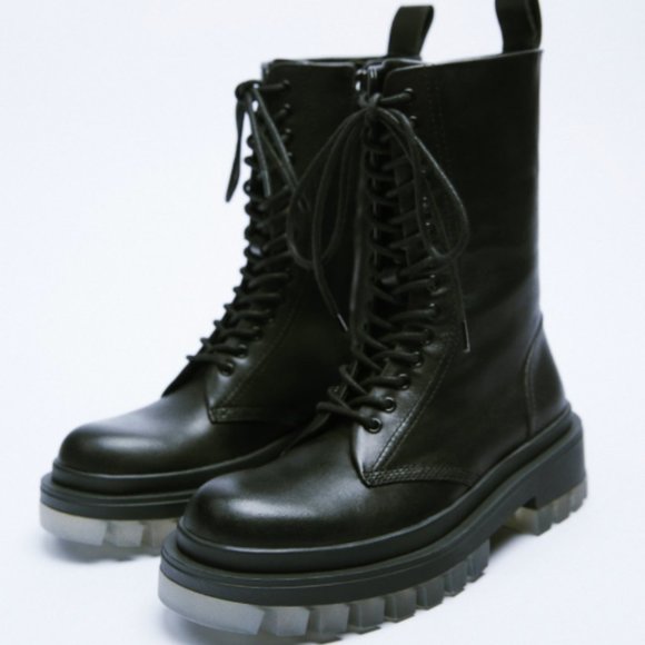 Zara Shoes - Zara Combat Boots